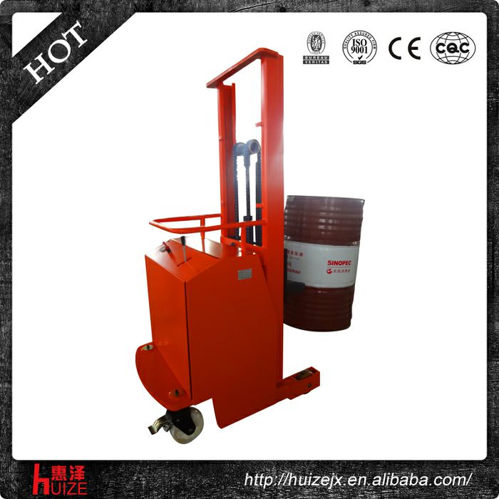 半電動(dòng)配重油桶車（無底腿,只堆垛，不翻轉(zhuǎn)）